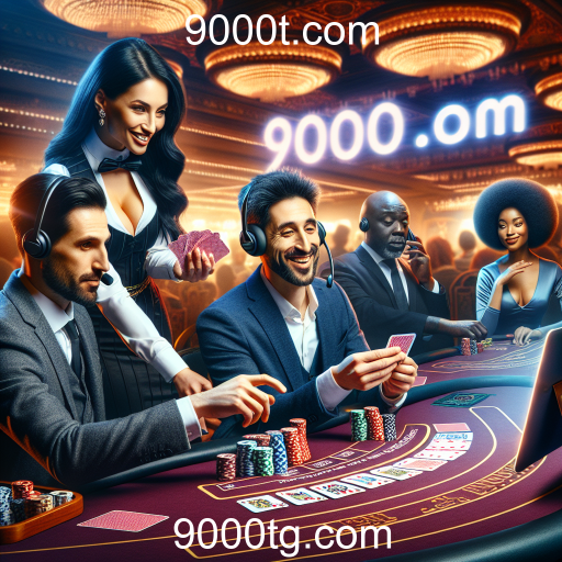 A Experiência do Cassino Ao Vivo no 9000t.com